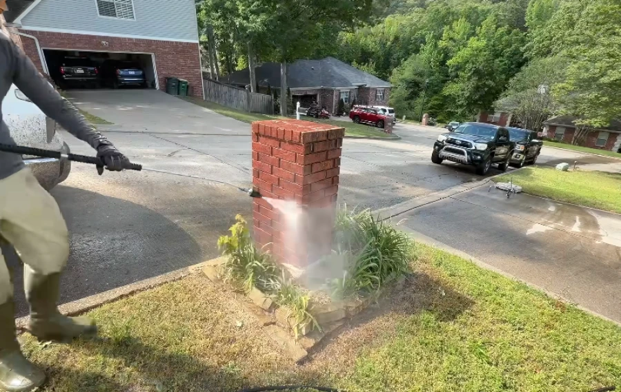 Recently completed pressure washing project in Carolina Beach, NC