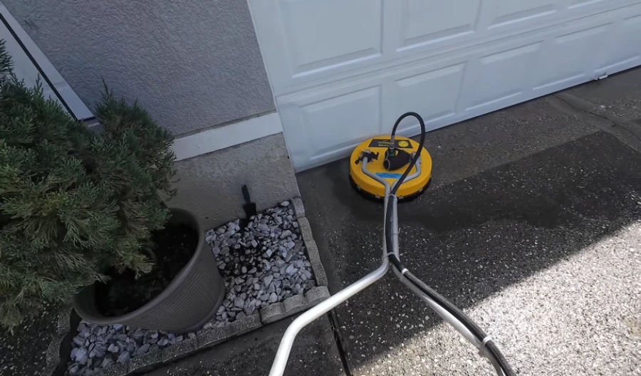 Recently completed pressure washing project in Riverlights, NC